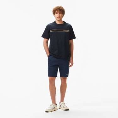  Guess Mickey Short Recycled Punto Milano 300 Erkek Mavi Şort