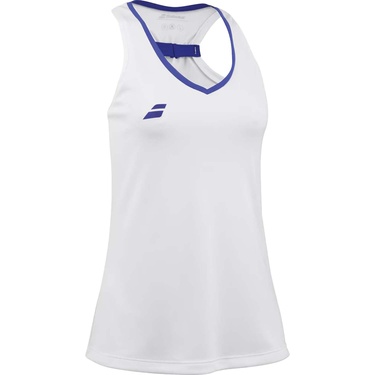  Babolat Play Kadın Beyaz Tank Top