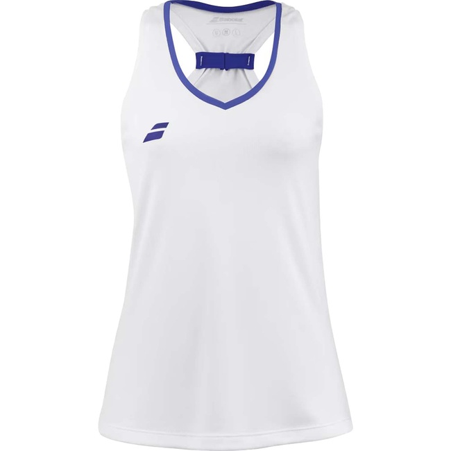  Babolat Play Kadın Beyaz Tank Top
