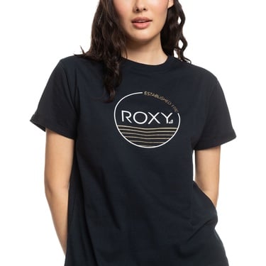  Roxy Noon Ocean Kadın Siyah Tişört