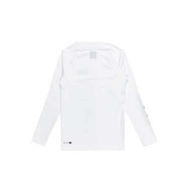  Quiksilver Everyday Upf50 Ls Youth Erkek Çocuk Beyaz Likra