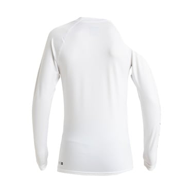  Quiksilver Everyday Upf50 Ls Youth Erkek Çocuk Beyaz Likra
