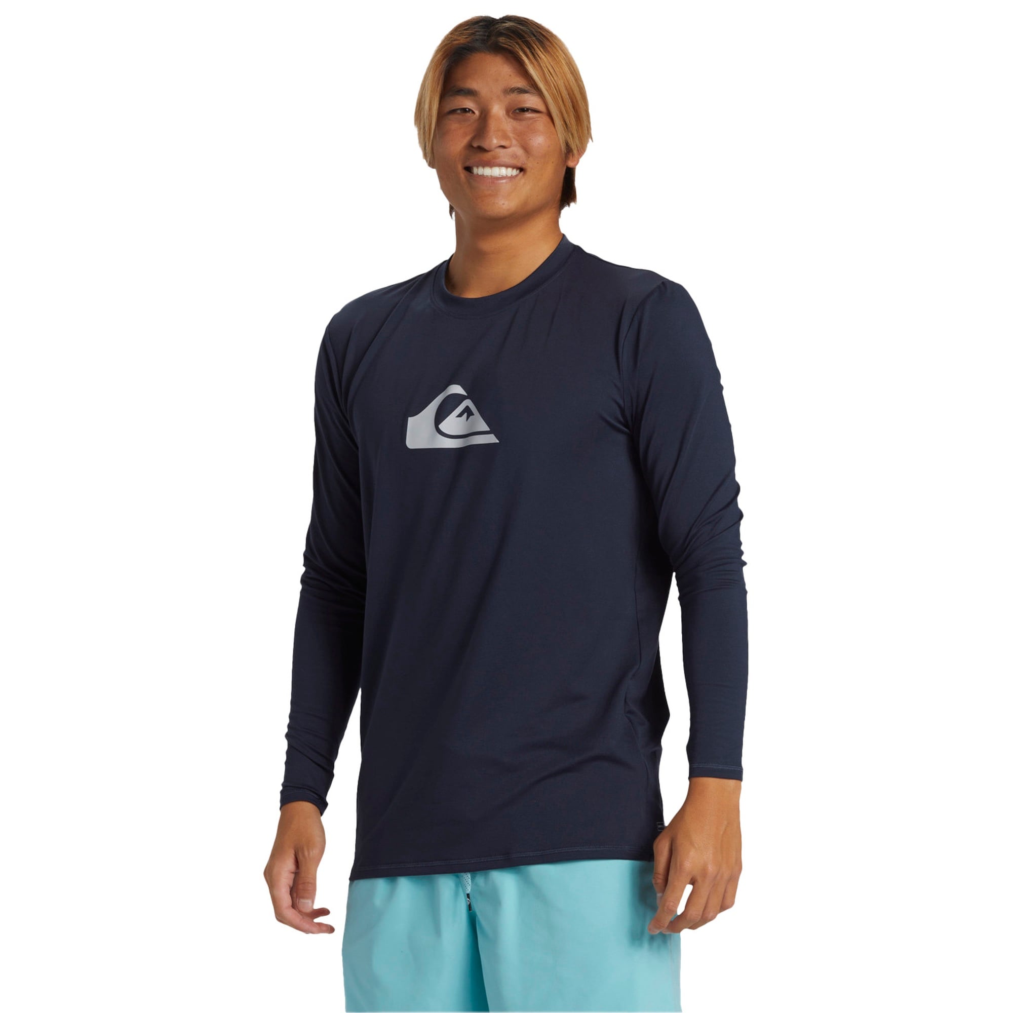 Quiksilver Everyday Surf Ls Erkek Mavi Likra