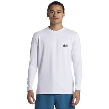  Quiksilver Everyday Surf Ls Erkek Beyaz Likra
