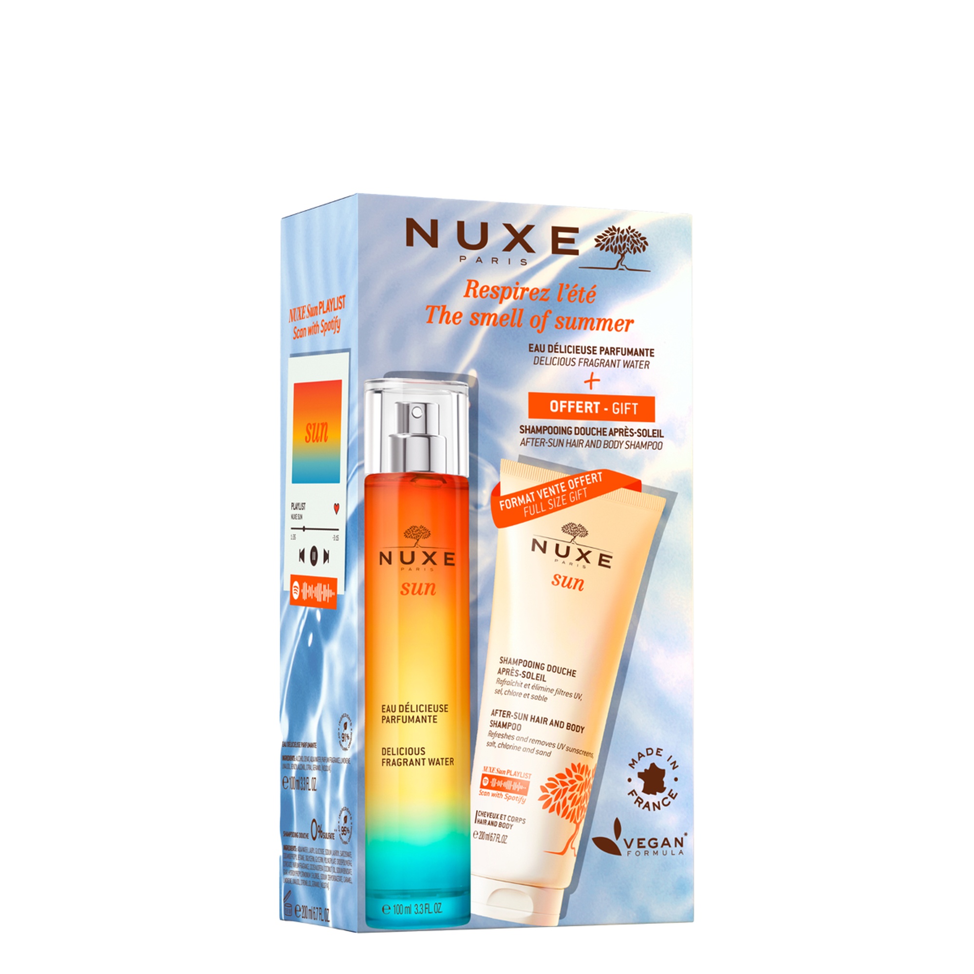 Nuxe Vücut Spreyi 100 ml & Güneş Sonrası Şampuan 200 ml