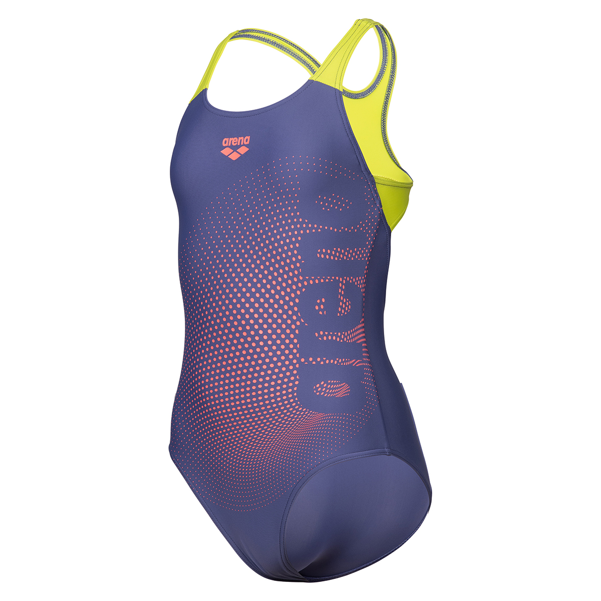  Dim Light Swimsuit Swim Pro Back L Çocuk Mavi Yüzücü Mayosu 008104803