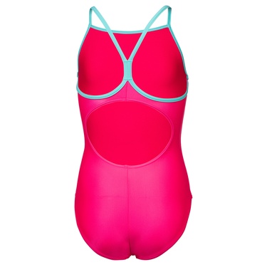  Swimsuit Light Drop Solid Çocuk Pembe Yüzücü Mayosu 005919980