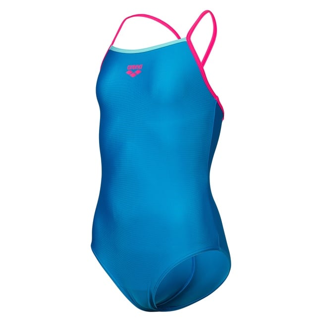  Swimsuit Light Drop Solid Çocuk Mavi Yüzücü Mayosu 005919860