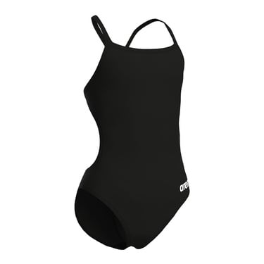  Team Swimsuit Challenge Solid Çocuk Siyah Yüzücü Mayosu 004765550