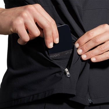  Brooks Canopy Kadın Siyah Koşu Ceketi