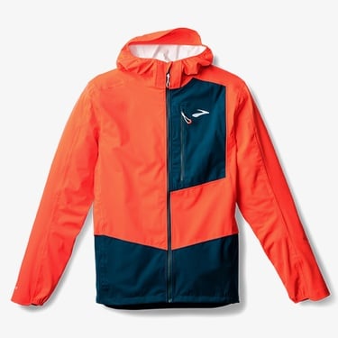  Brooks High Point Waterproof 2 Erkek Turuncu Koşu Ceketi