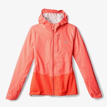  Brooks High Point Waterproof 2 Kadın Turuncu Koşu Ceketi