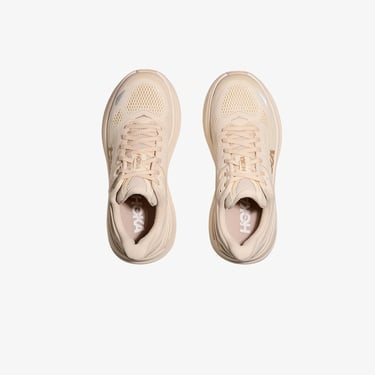  Hoka Bondi 9 Kadın Bej Koşu Ayakkabısı