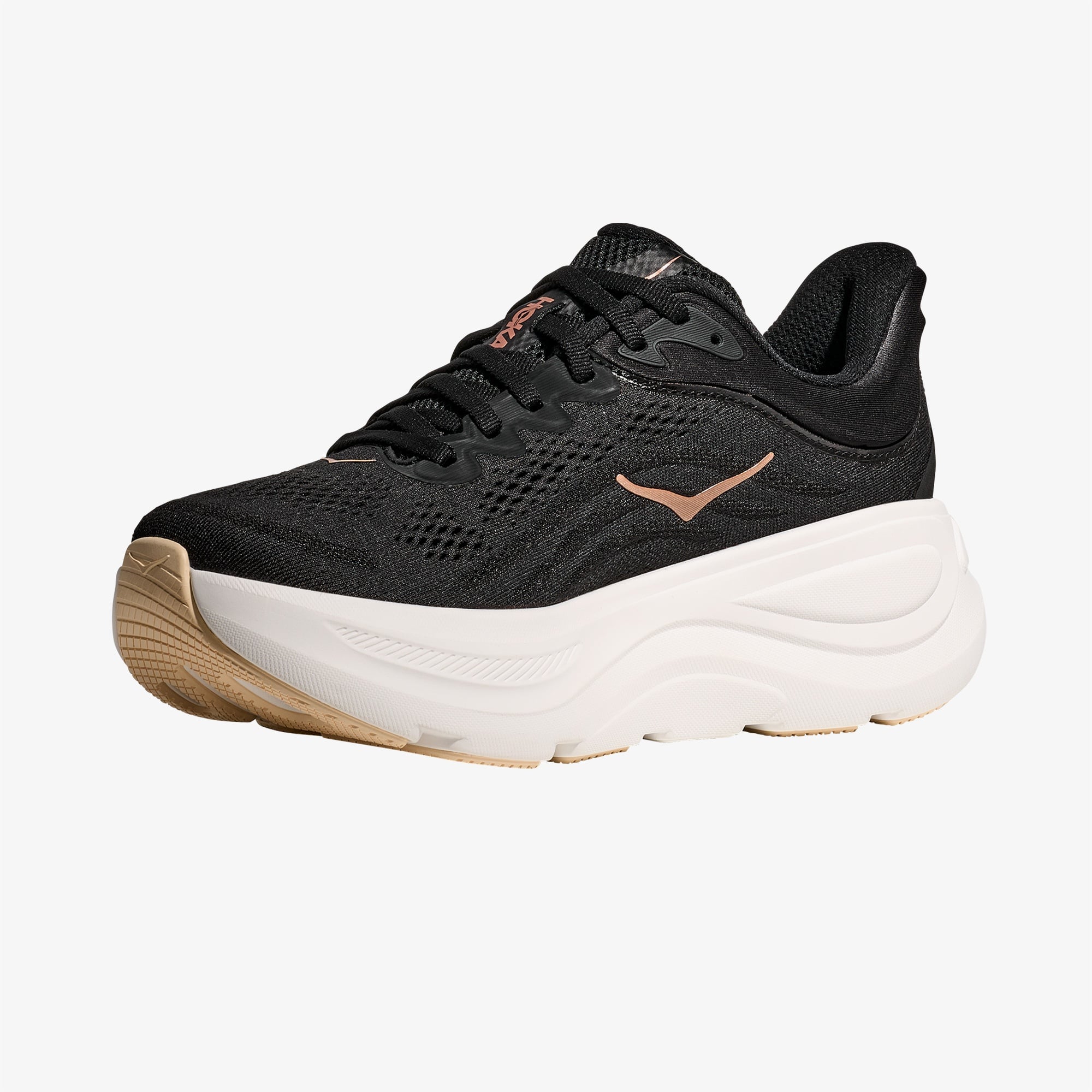 Hoka Bondi 9 Kadın Siyah Yol Koşu Ayakkabısı