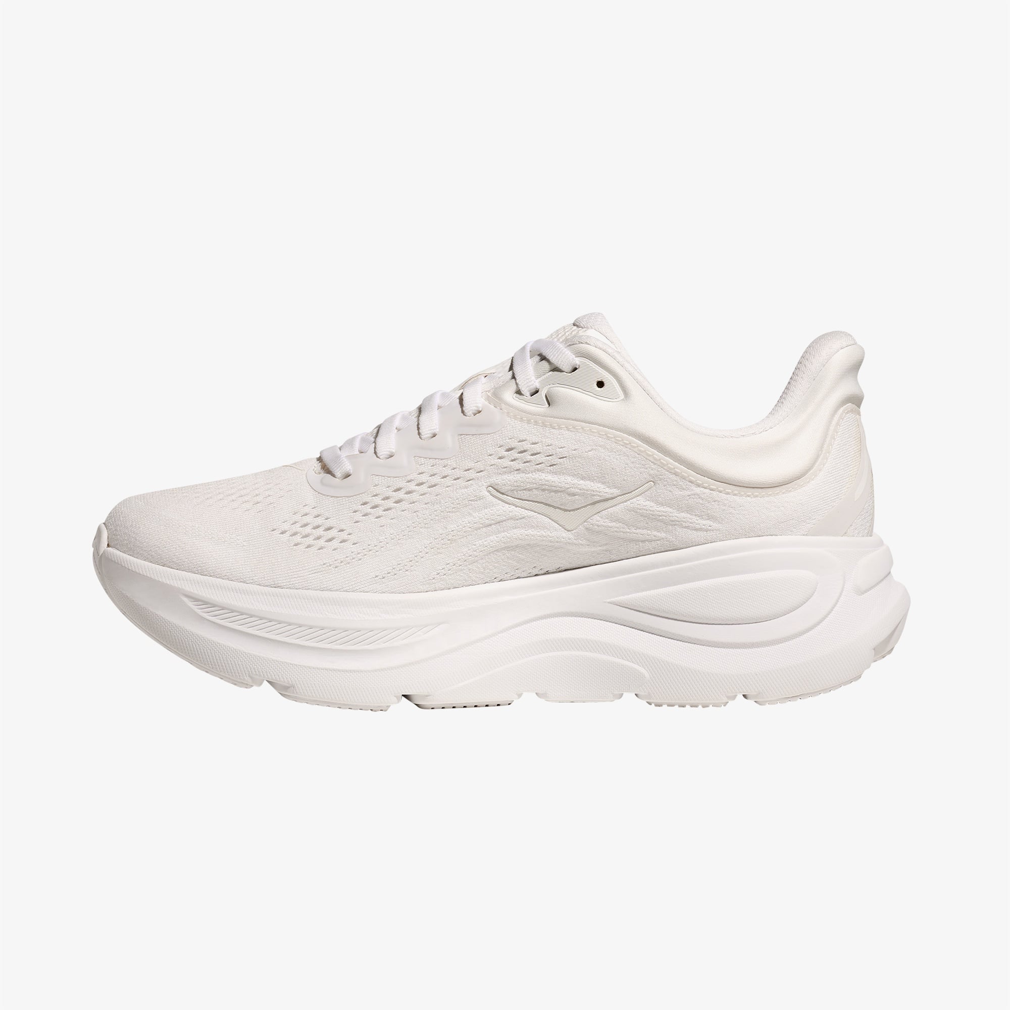 Hoka Bondi 9 Kadın Beyaz Yol Koşu Ayakkabısı