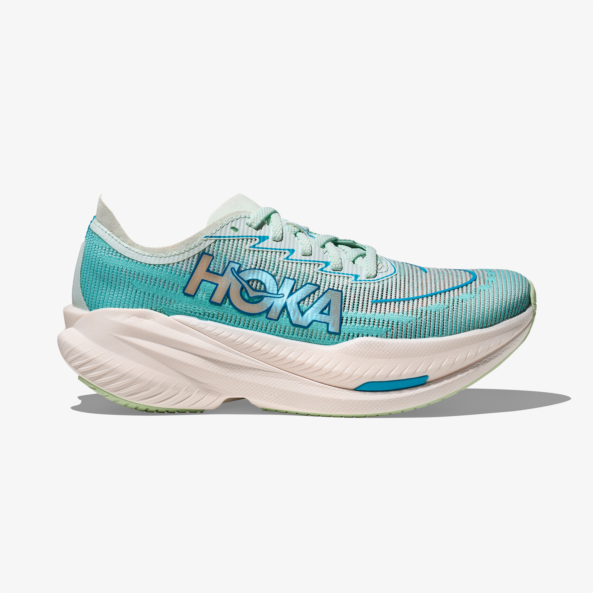  Hoka Mach X 2 Kadın Mavi Yol Koşu Ayakkabısı