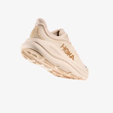  Hoka Bondi 9 Kadın Bej Koşu Ayakkabısı