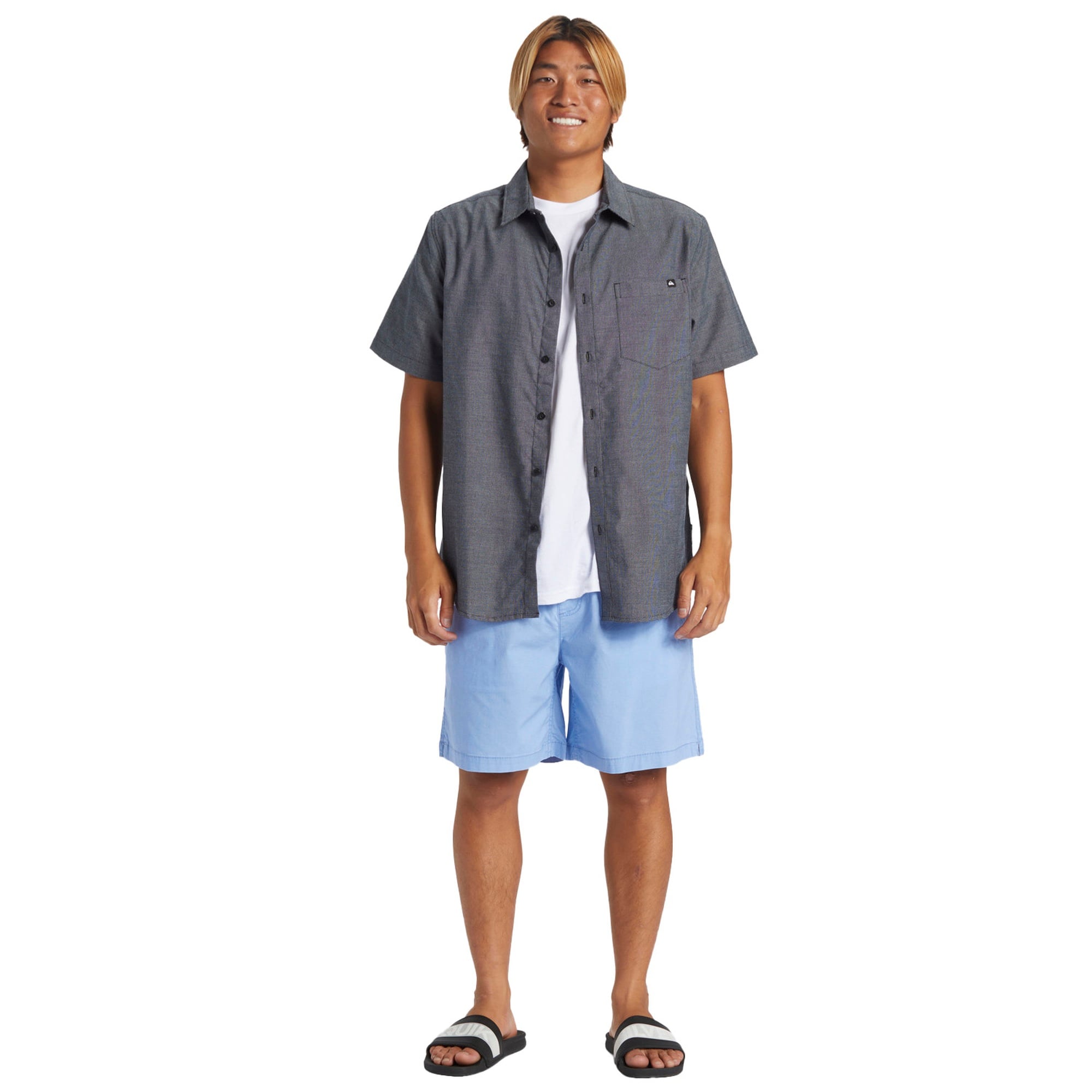 Quiksilver Taxer Erkek Mavi Walkshort