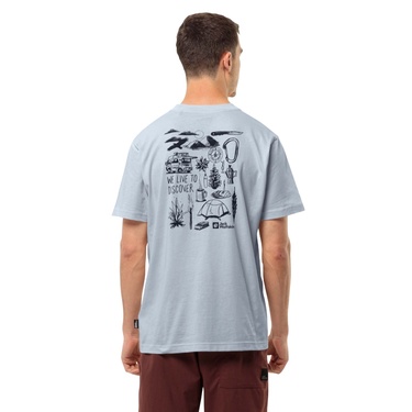  Jack Wolfskin Discover T Erkek Tişört