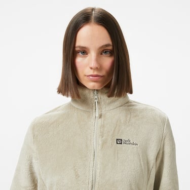  Jack Wolfskin Rotwand 3In1 Kadın Gri Outdoor Ceketi