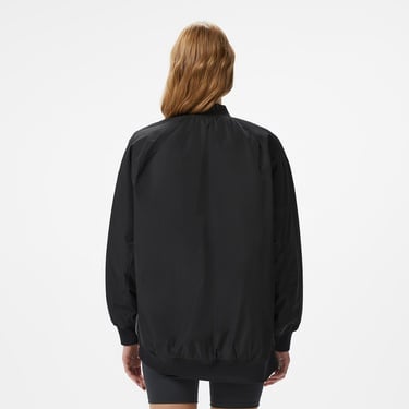  Calvin Klein Long Bomber Kadın Siyah Ceket