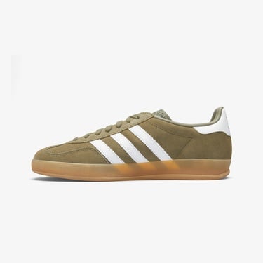  adidas Originals Gazelle Indoor Erkek Haki Spor Ayakkabı