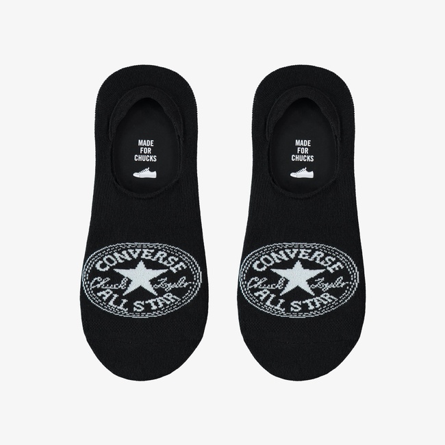  Converse Chuck Taylor Unisex 2'li Siyah Babet Çorap