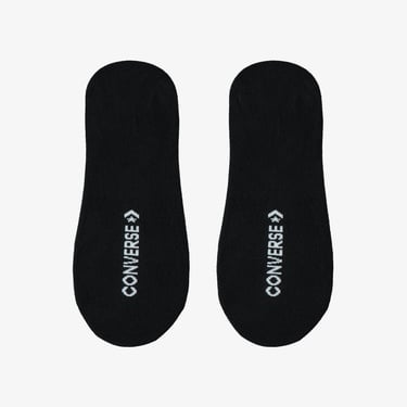  Converse Chuck Taylor Unisex 2'li Siyah Babet Çorap