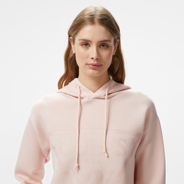  Guess New Alisa 340 Kadın Pembe Sweatshirt