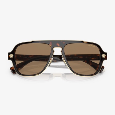  Versace VE2199 Erkek Kahverengi Güneş Gözlüğü