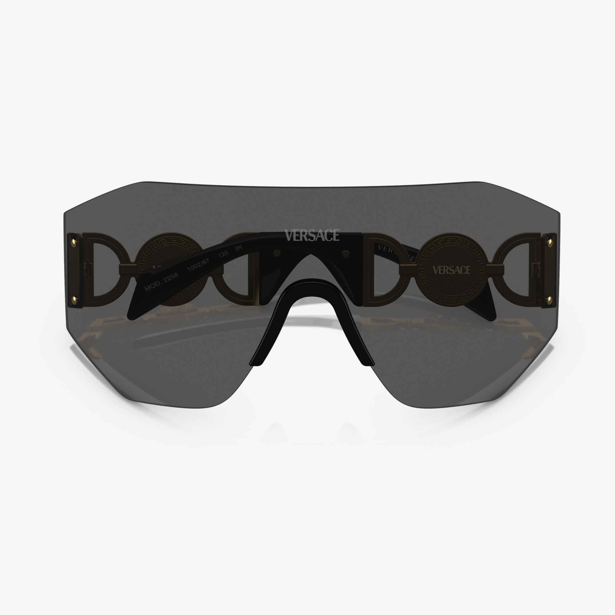 Versace VE2258 Unisex Gri Güneş Gözlüğü