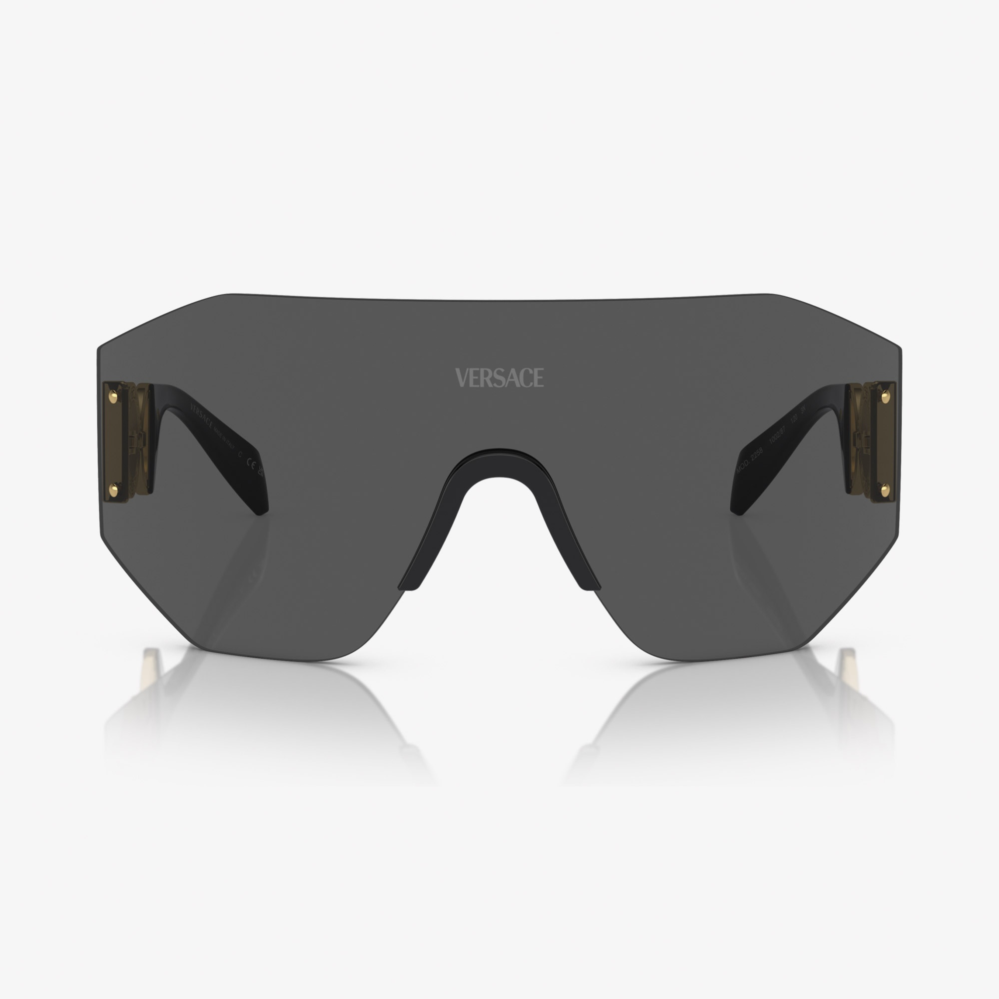 Versace VE2258 Unisex Gri Güneş Gözlüğü