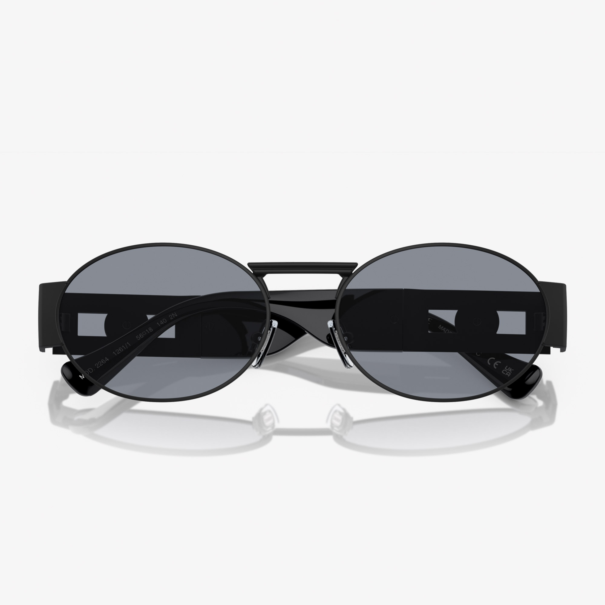 Versace VE2264 Unisex Siyah Güneş Gözlüğü