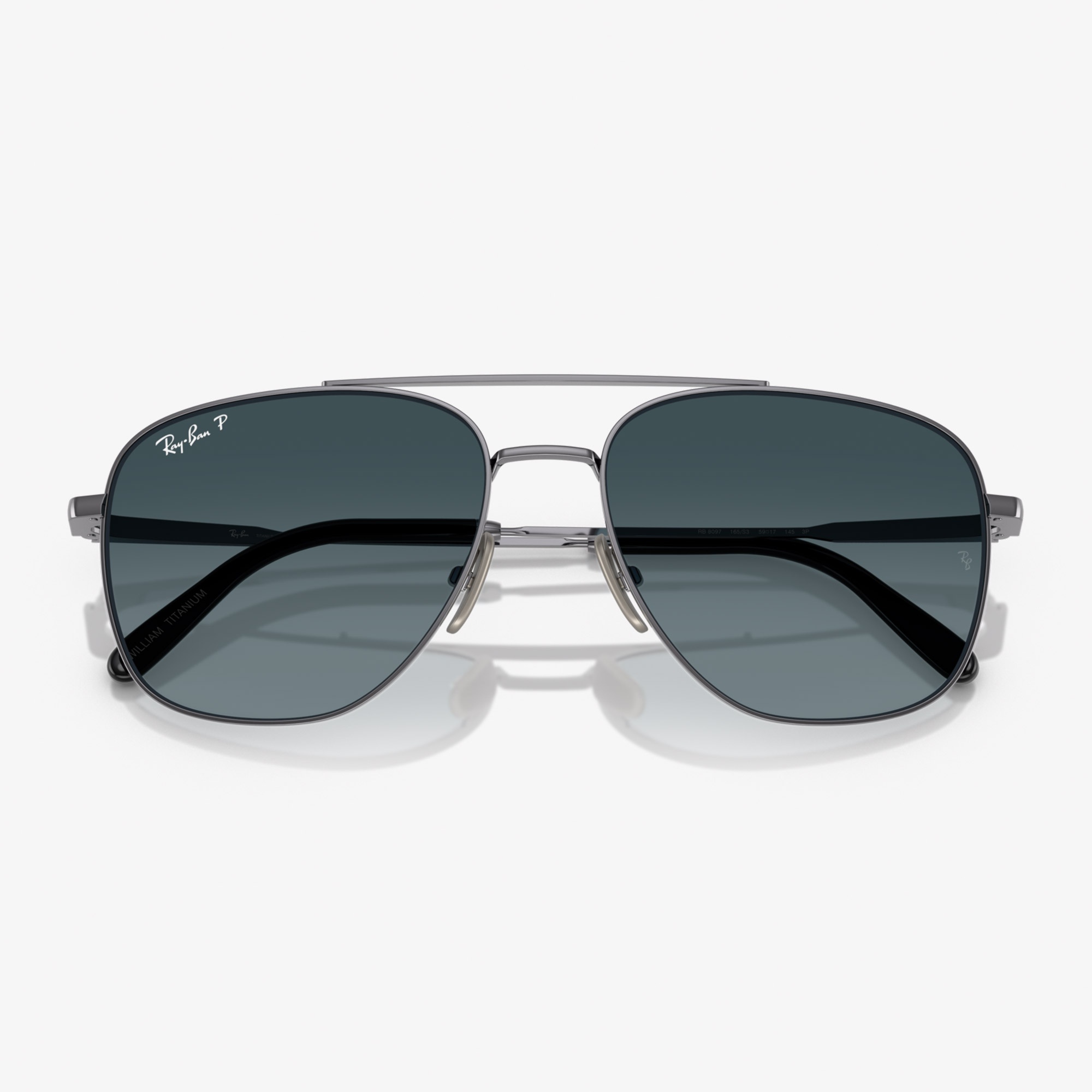 Ray-Ban RB8097 Unisex Koyu Gri Güneş Gözlüğü