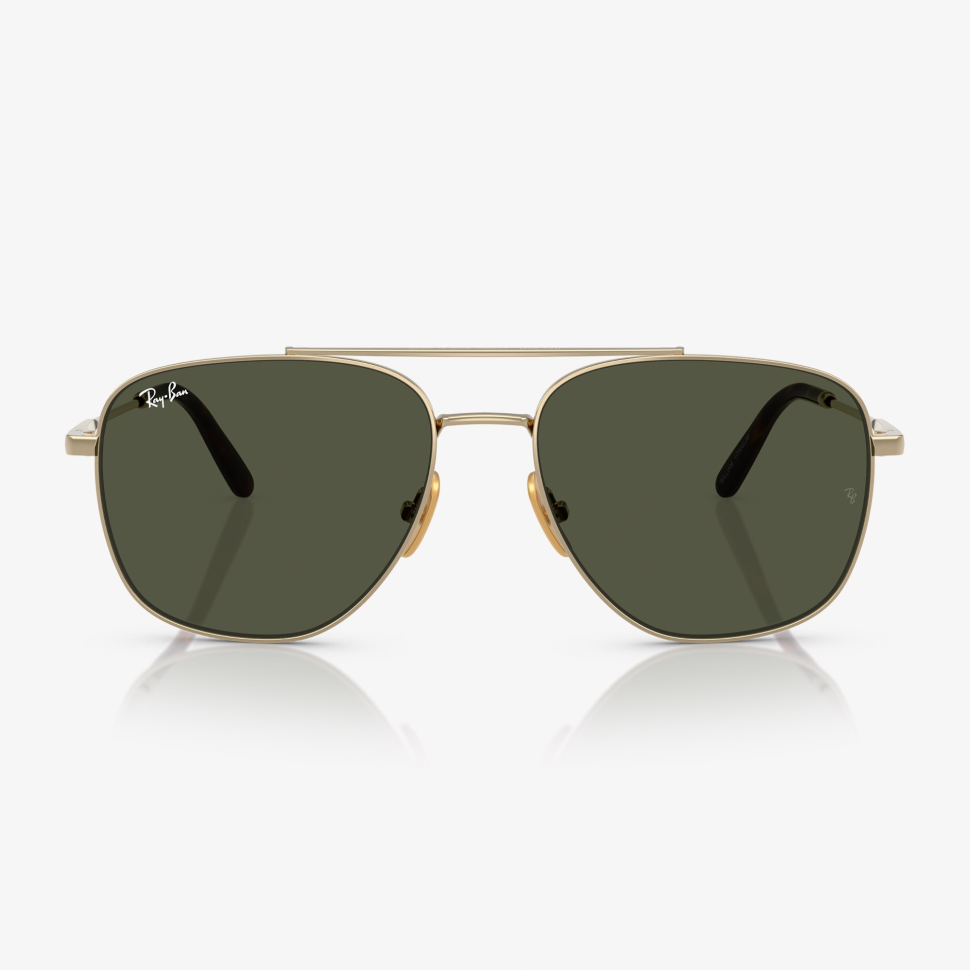 Ray-Ban RB8097 Unisex Altın Rengi Güneş Gözlüğü
