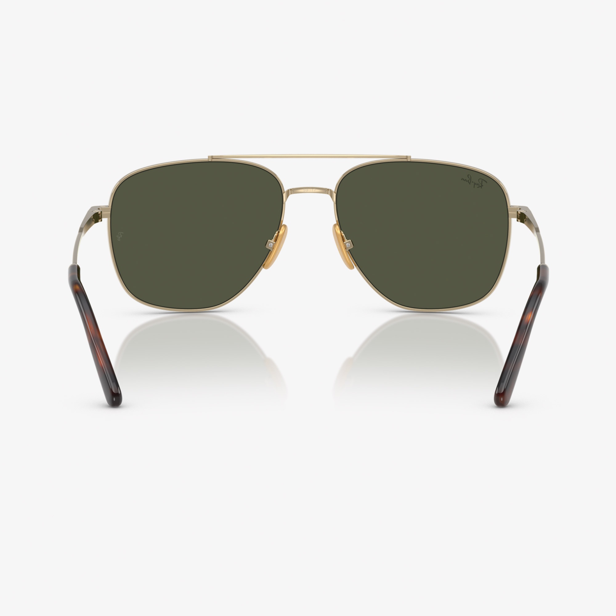 Ray-Ban RB8097 Unisex Altın Rengi Güneş Gözlüğü