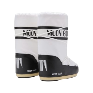  Moon Boot 80d1400440-na02 Moon Boot Icon Nylon Kadın Siyah Kar Botu