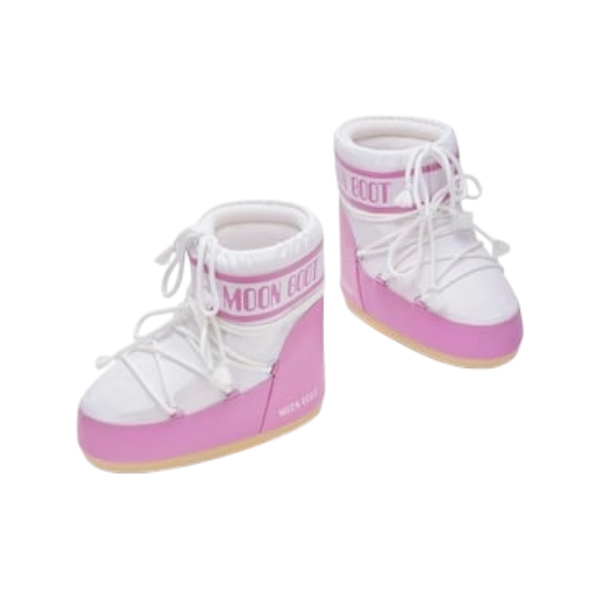 Moon Boot 80d1409340-jb05 Moon Boot Icon Low Nylon Kadın Beyaz Kar Botu