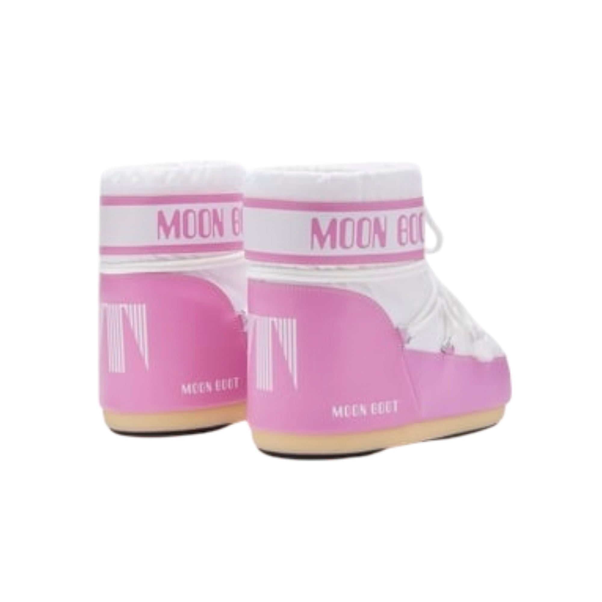 Moon Boot 80d1409340-jb05 Moon Boot Icon Low Nylon Kadın Beyaz Kar Botu