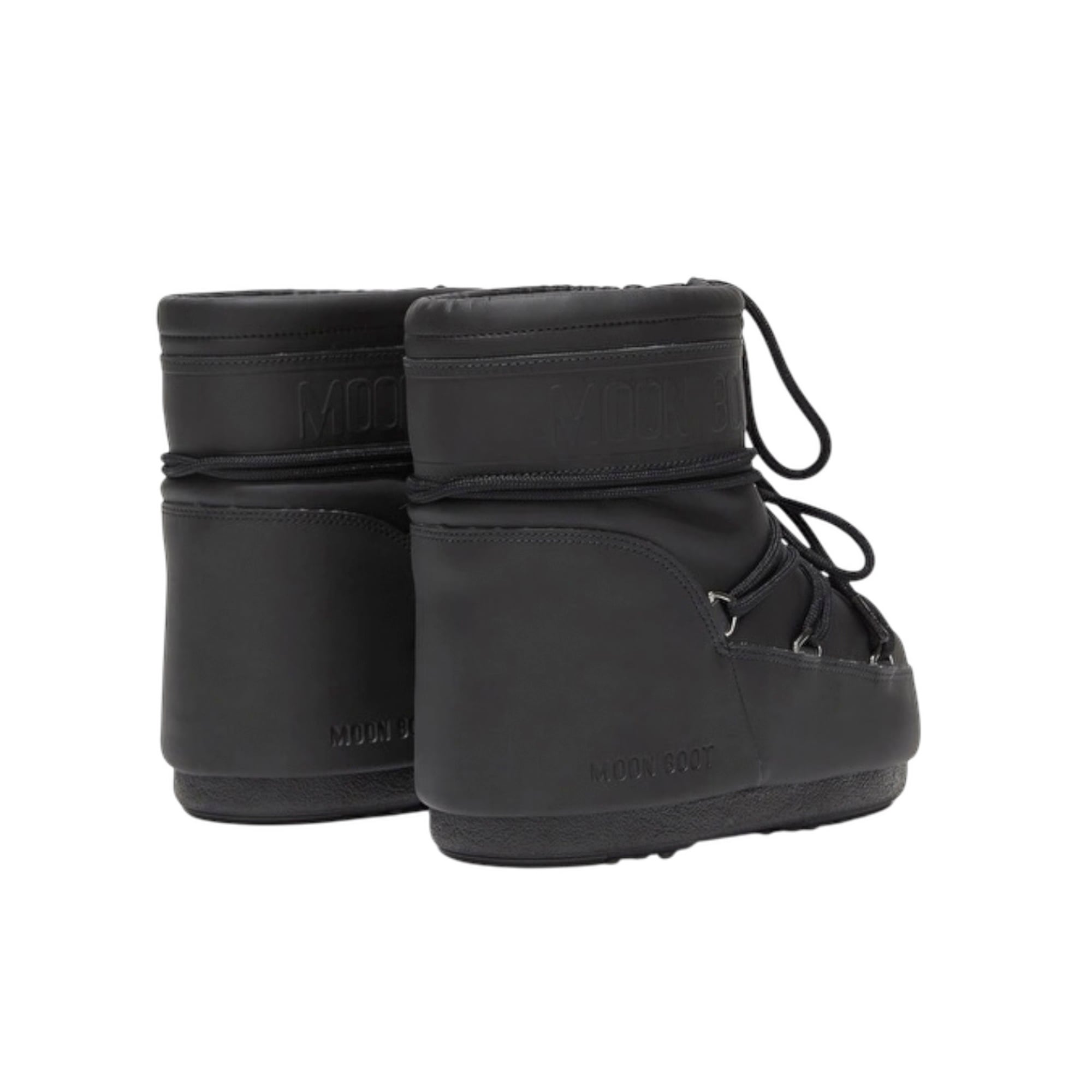 Moon Boot 80d1409380-n001 Moon Boot Icon Low Rubber Kadın Siyah Kar Botu
