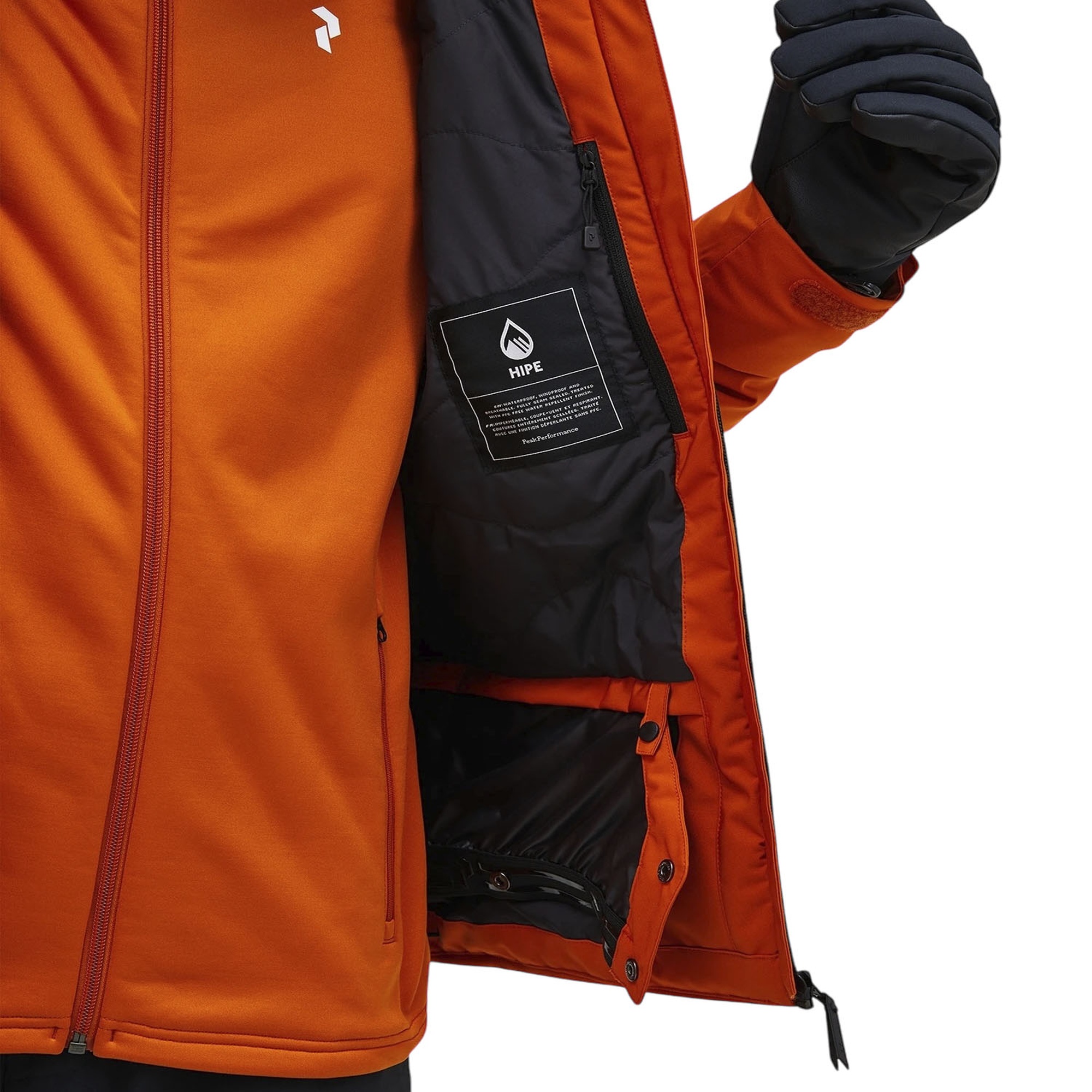 Peak Performance Maroon Erkek Turuncu Kayak Ceketi