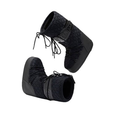  Moon Boot Icon Quilt Kadın Siyah Kar Botu