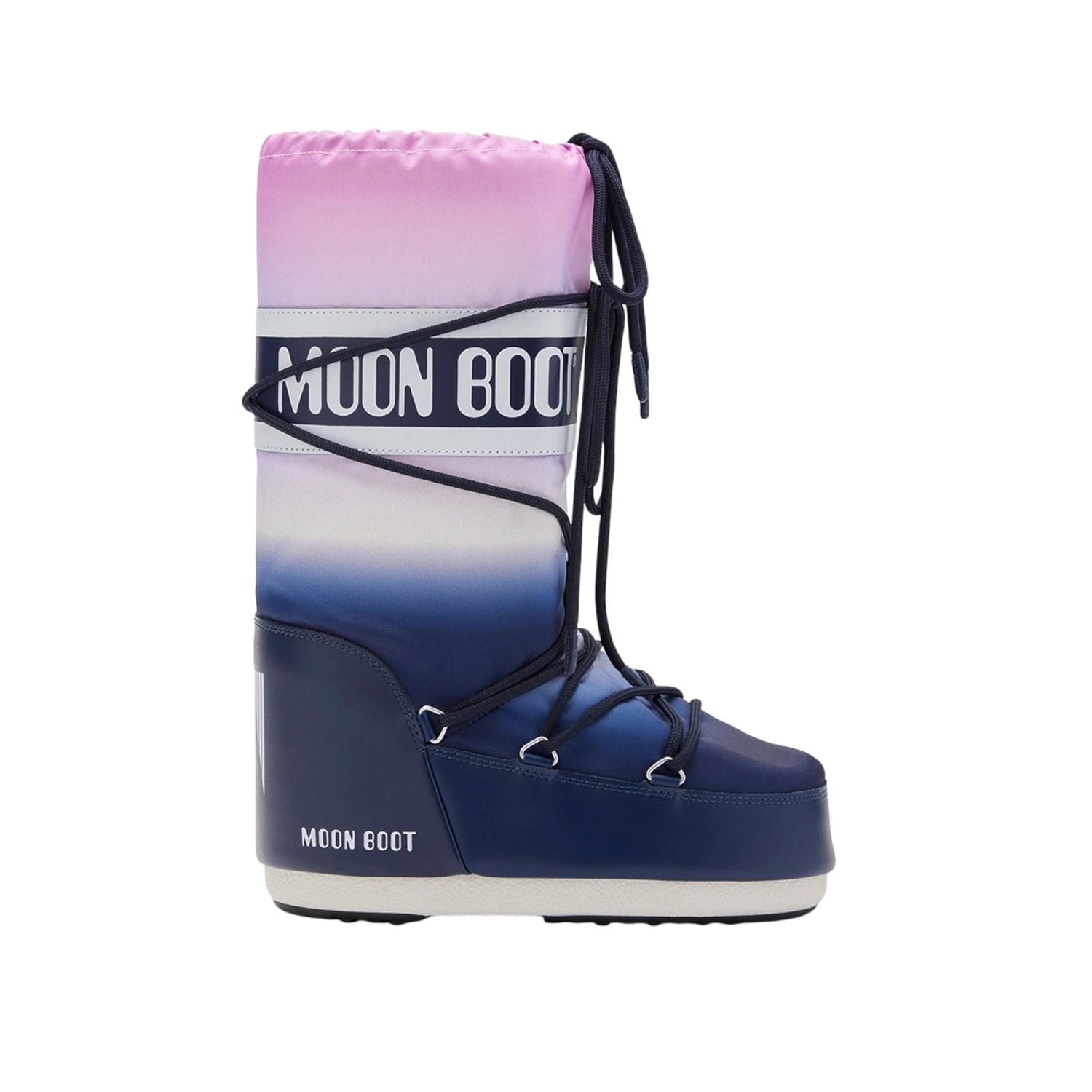  Moon Boot Icon Kadın Mavi Kar Botu