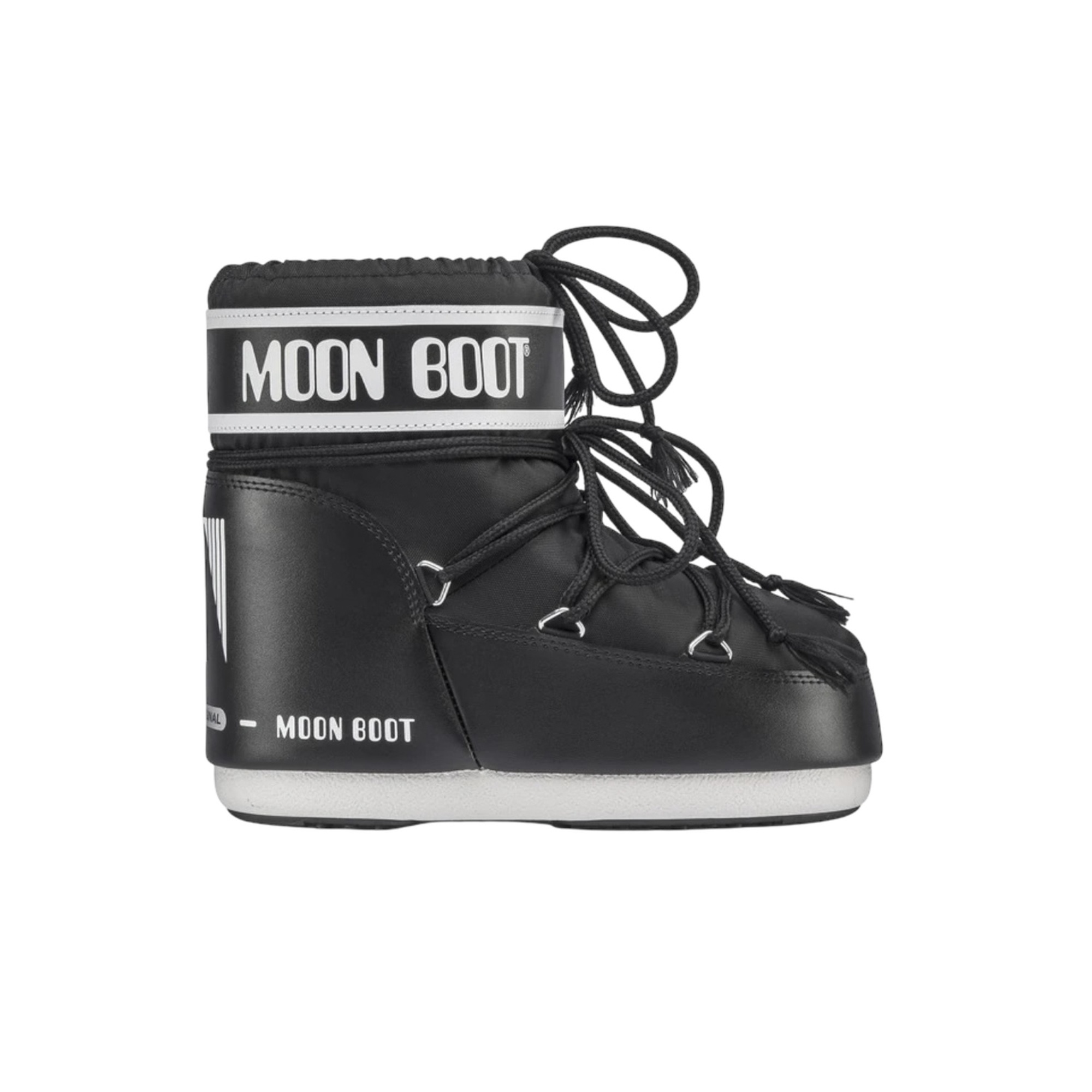 Moon Boot 80d1409340-n001 Moon Boot Classic Low 2 Unisex Çocuk Siyah Kar Botu