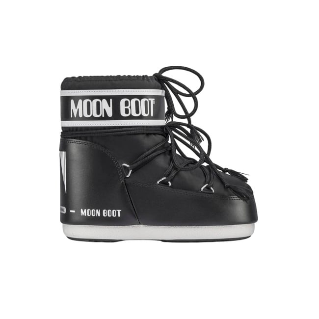  Moon Boot 80d1409340-n001 Moon Boot Classic Low 2 Unisex Çocuk Siyah Kar Botu