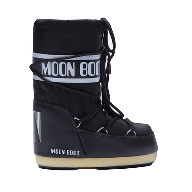  Moon Boot 80d1400440-n001 Moon Boot Nylon Unisex Çocuk Siyah Kar Botu