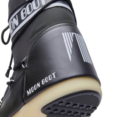  Moon Boot 80d1400440-n001 Moon Boot Nylon Unisex Çocuk Siyah Kar Botu