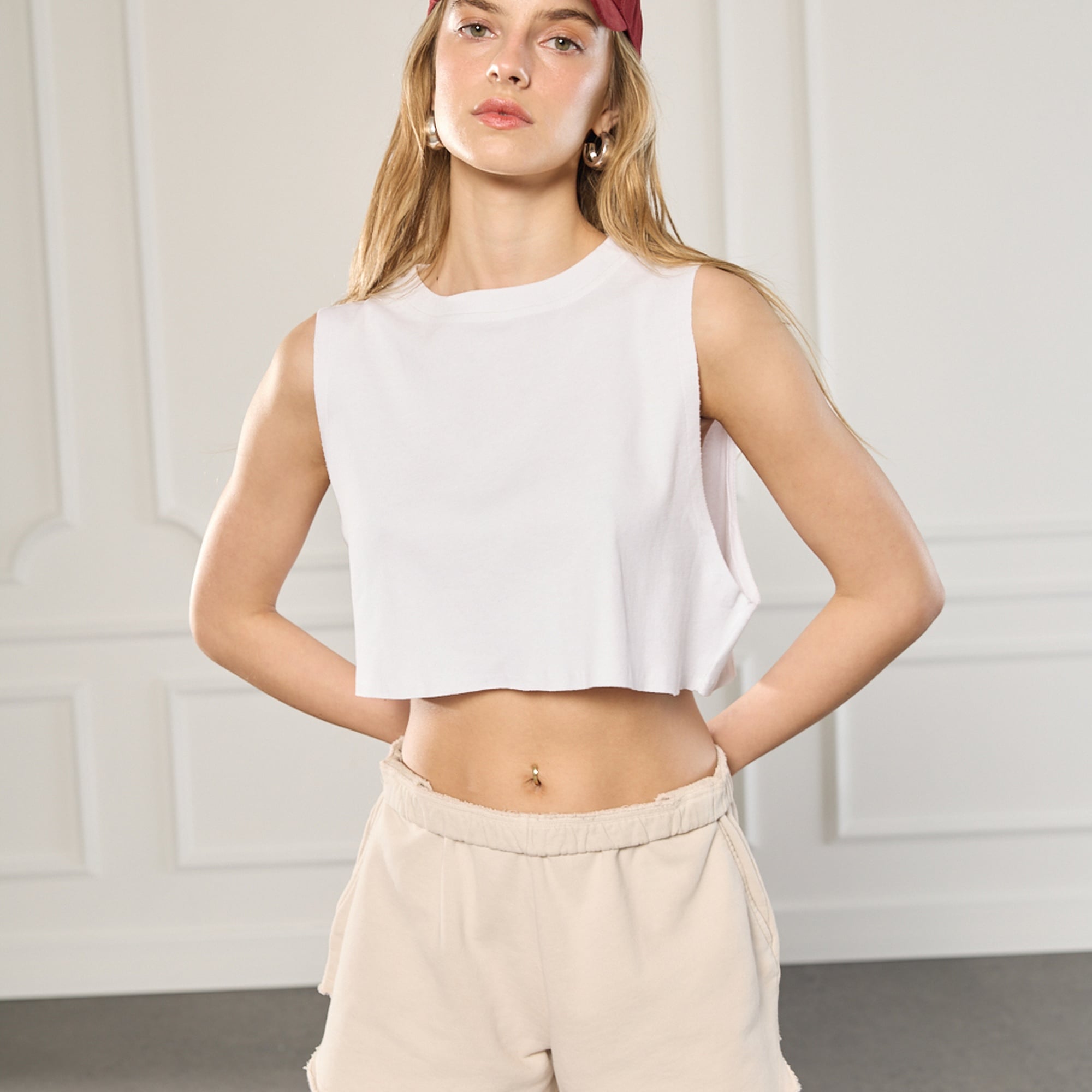 Pis Dikişli Croptop