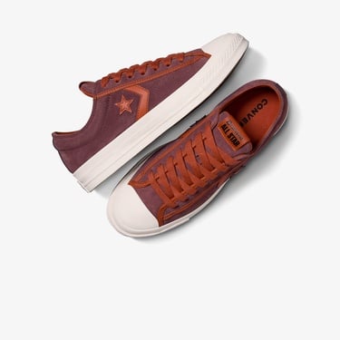  Converse Star Player 76 Unisex Bordo Sneaker