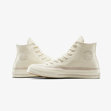  Converse Chuck 70 Taylored Lux Unisex Krem Rengi Sneaker